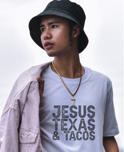 Men's Texas Theme Taco Shirt